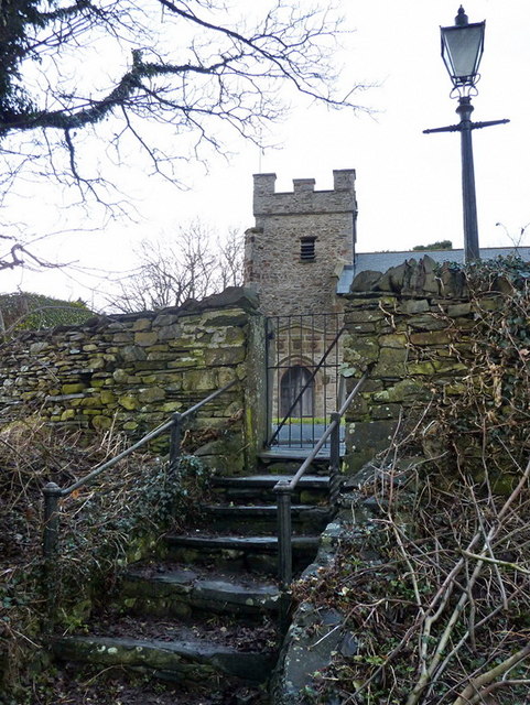 St Michael and The Holy Angels Church, Pennington, Steps