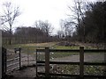 Kissing gate at Manor Park Country Park, West Malling