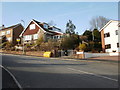 Trinity View houses adjacent to Trinity Lane, Caerleon