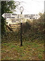 ST8001 : Milton Abbas: signpost at Pond Head by Chris Downer