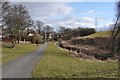 Lyne Burn Footpath at Touch end