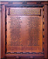 St Saviour, Eton Road, London NW3 - Memorial WWI