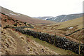 NY2635 : The track by Longlands Beck by Jim Barton