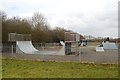 Daventry: skateboard enclosure in Tovey Drive playing field