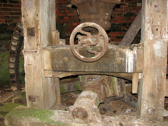 Limpenhoe drainage mill - driveshaft mechanism