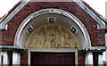 St Erkenwald, Levett Road, Barking - Tympanum