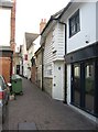 Back alley in Saffron Walden