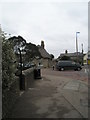 Approaching the junction of  School Lane and the High Street