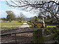 Gate and stone stile at Hall Farm, Cutthorpe Green