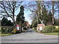 Entrance to Jephson House, Stoneleigh Road, Leamington Spa