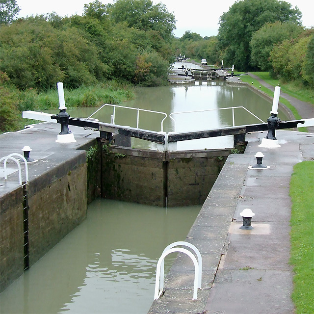 Bascote Locks No 15, near Long Itchington, Warwickshire
