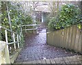 Steps to prom, Eirias Park, Colwyn Bay