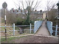 Iron footbridge