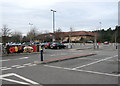 Forest Retail Park - view across the car park