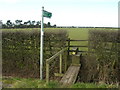 Footpath off the B684