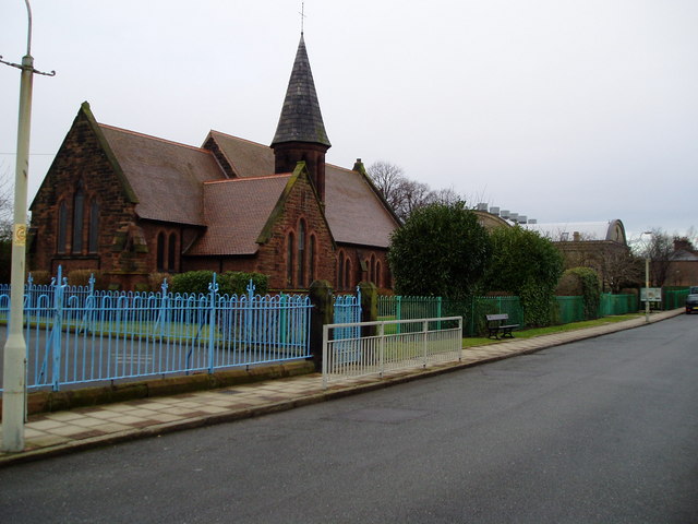 St Matthew's Church, Bromborough Pool © Peter Holmes cc-by-sa/2.0 ...