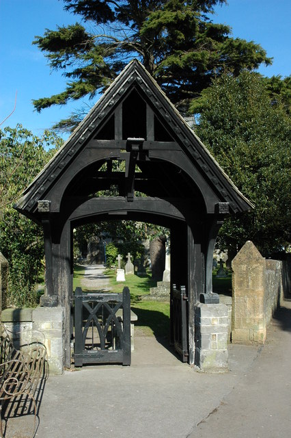 Lych gate to All Saint's church © Philip Halling :: Geograph Britain ...