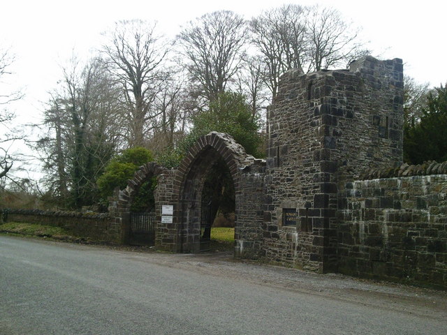 Gate, Dunsany Castle, Co Meath