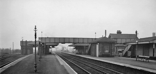 Barnetby Station, view towards... © Ben Brooksbank cc-by-sa/2.0 ...