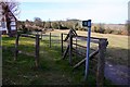 The footpath to East Ginge