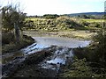 Muddy corner near Easter Heathfield