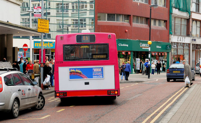 Temporary bus stop, Belfast