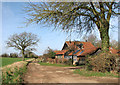 Wash Lane past Manor Farm