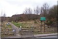 Footpath to Parkwood Springs, Rutland Road, Sheffield