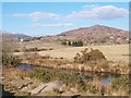 Afon Dwyfor with Craig-y-garn hill in the background