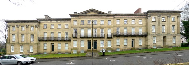 Leazes Terrace, north-west side