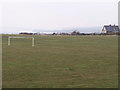 Goal! Football pitch near Cowleaze Chine, Isle of Wight