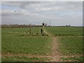 Milford on Sea, footpath junction