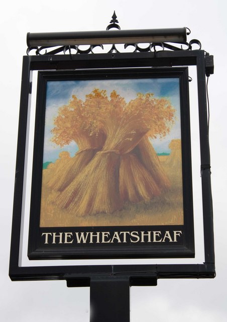 Wheatsheaf pub sign © Mike White cc-by-sa/2.0 :: Geograph Britain and ...