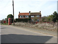 TL9992 : Cottages in North End - Snetterton by Evelyn Simak