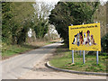 TM0092 : North End Lane past the Dogs Trust Rehoming Centre by Evelyn Simak