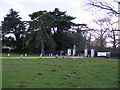 Gate entrance to Ickworth House