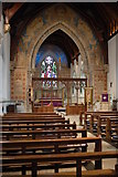 SO8047 : Interior of Madresfield Church by Philip Halling