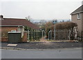 Path from Westfield Way to recreation field, Malpas, Newport