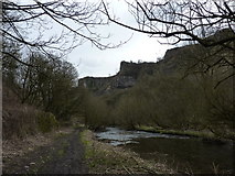 SK1172 : River Wye flowing through Chee Dale by Peter Barr