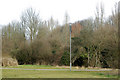 Daventry: lamp-post beside playing field