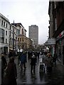 A wet  Saturday on Sauchiehall Street