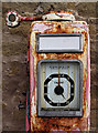 An old petrol pump in Melrose