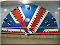 Tunnelling shield in Cutty Sark DLR station