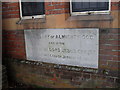 Foundation stone in Shelley Road