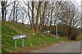 Daventry: path behind Howard Close