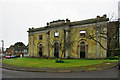 TQ2106 : Buckingham Park mansion - remaining front wall by Robin Webster