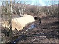 Flood control measure at Cwm Y Glo