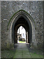 The church of St Mary in Diss - the tower arches