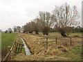 Drainage channel by Cow Bridge Road