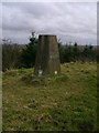 Triangulation pillar on Pondery Hill